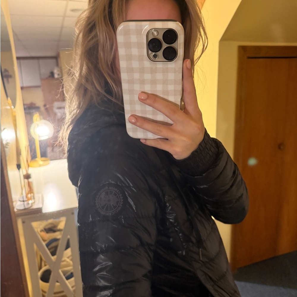 Canada Goose Women's Black Puffer Jacket